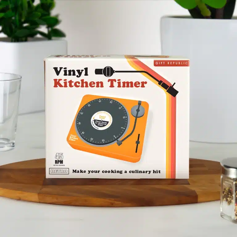 Platenspeler kookwekker