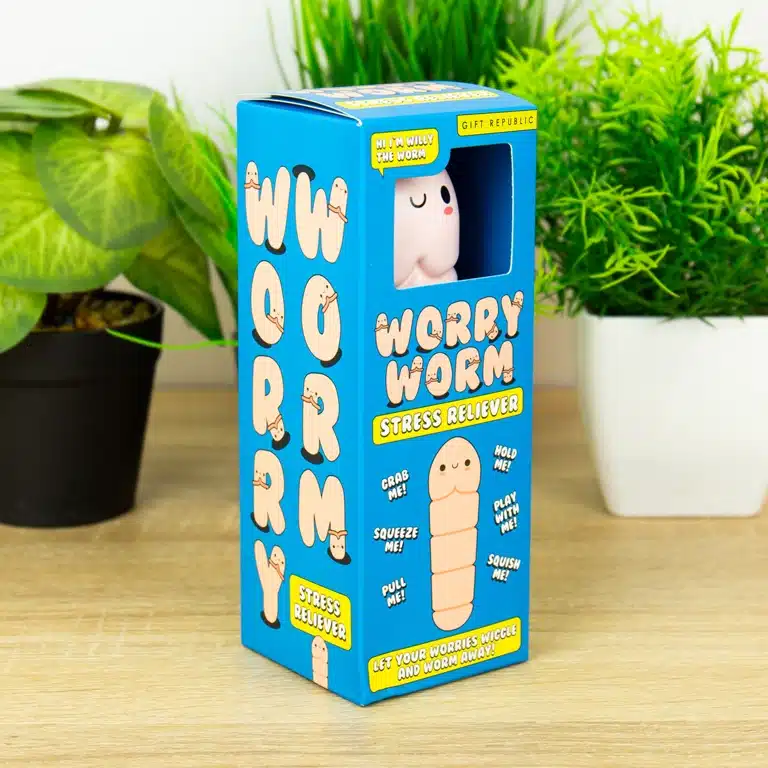 Worry Worm stressbal