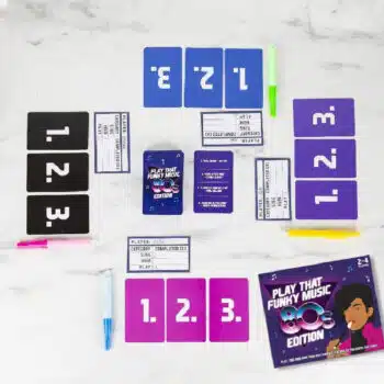 Play that Funky 80s Music kaartspel