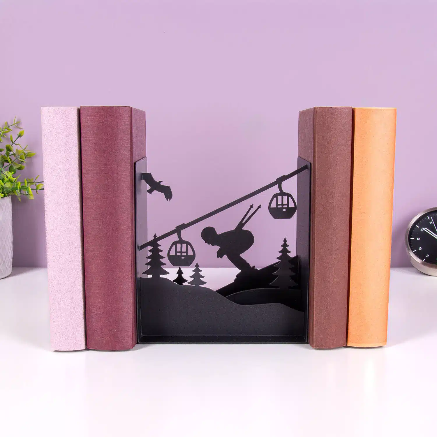 Skipiste boekensteun