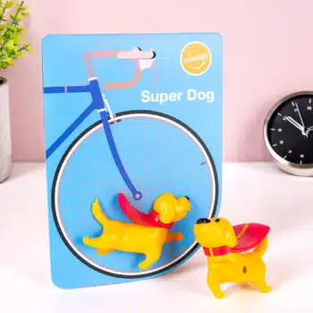 Hond voor in je fietswiel