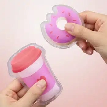 Koffie en donut handverwarmers (set van 2)
