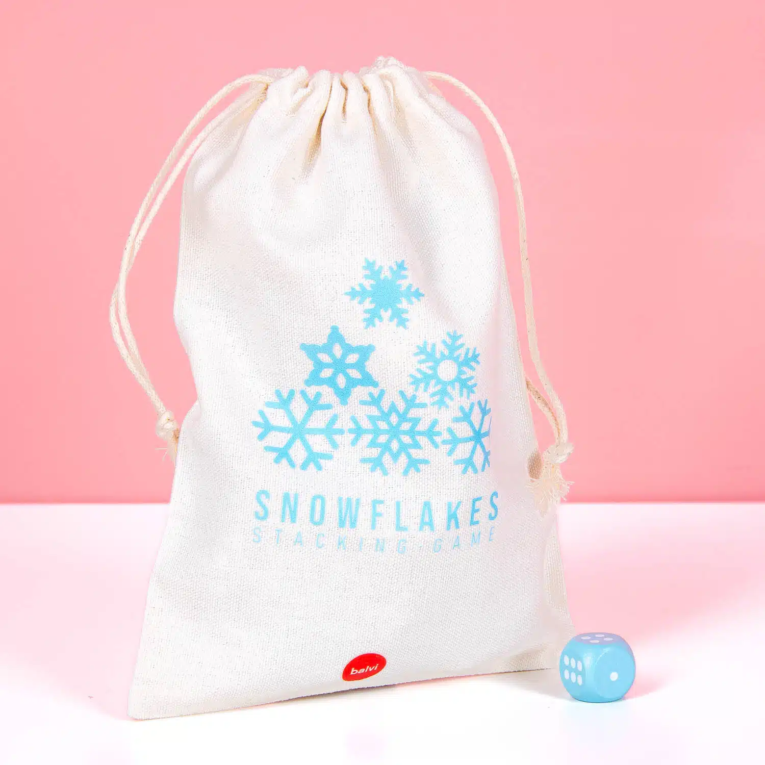 Sneeuwvlokken stapelspel