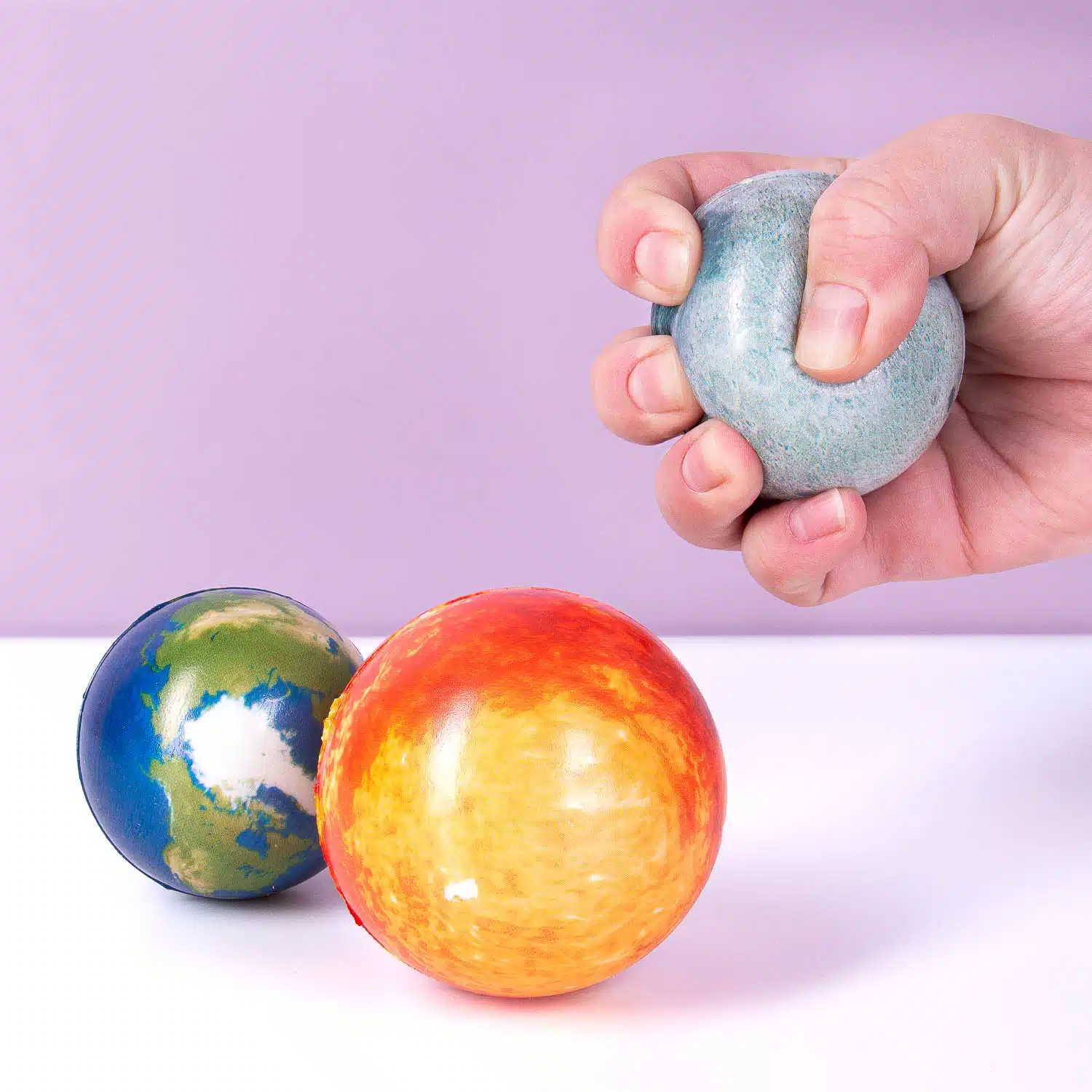 Planeet stressballen (set van 3)