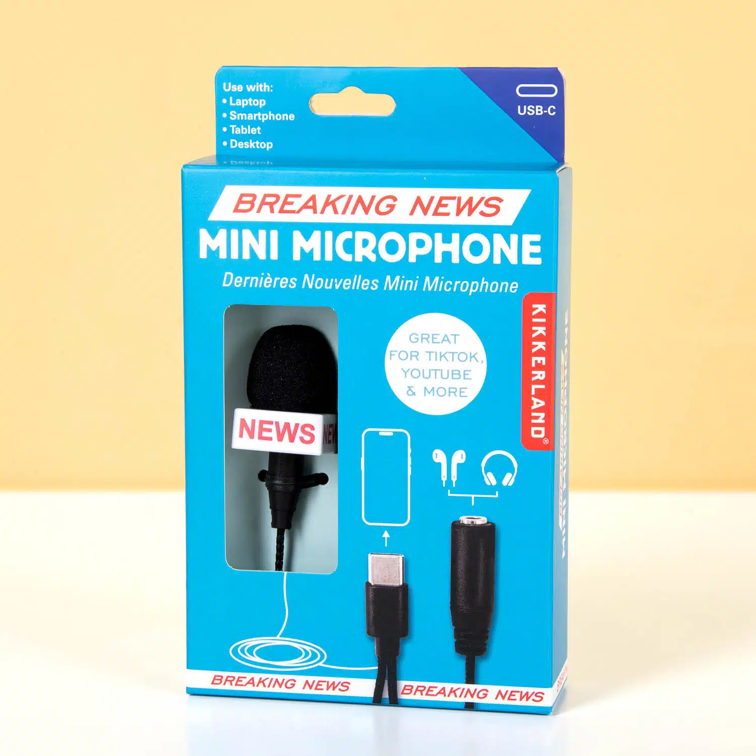 Breaking News mini-microfoon