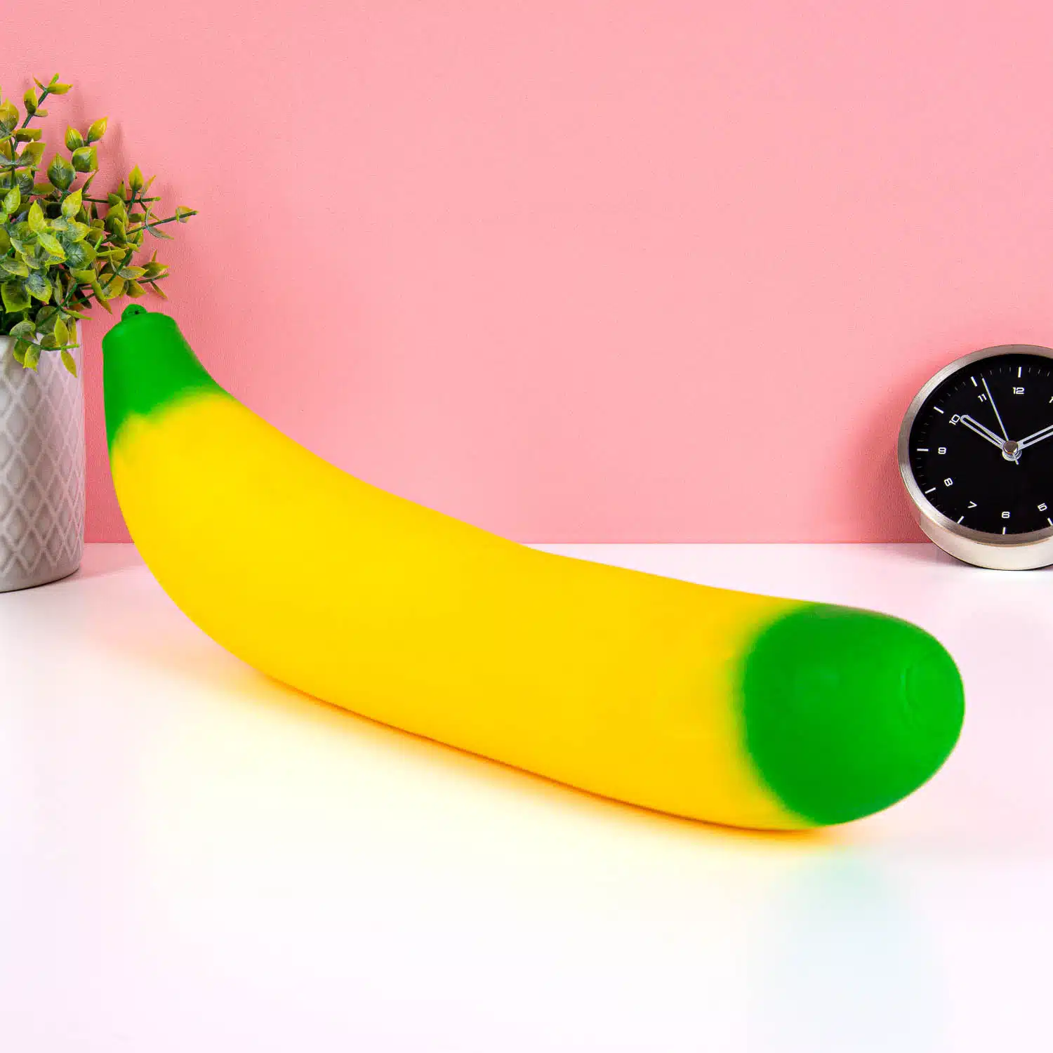 XXL banaan stresstoy (40 cm)