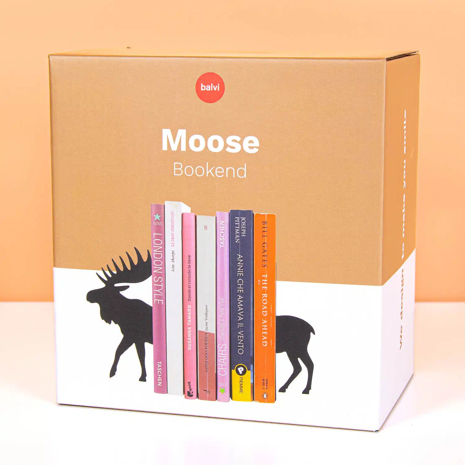 Eland boekensteun (set van 2)