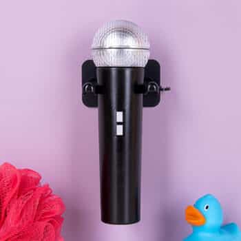 Microfoon douchegelhouder