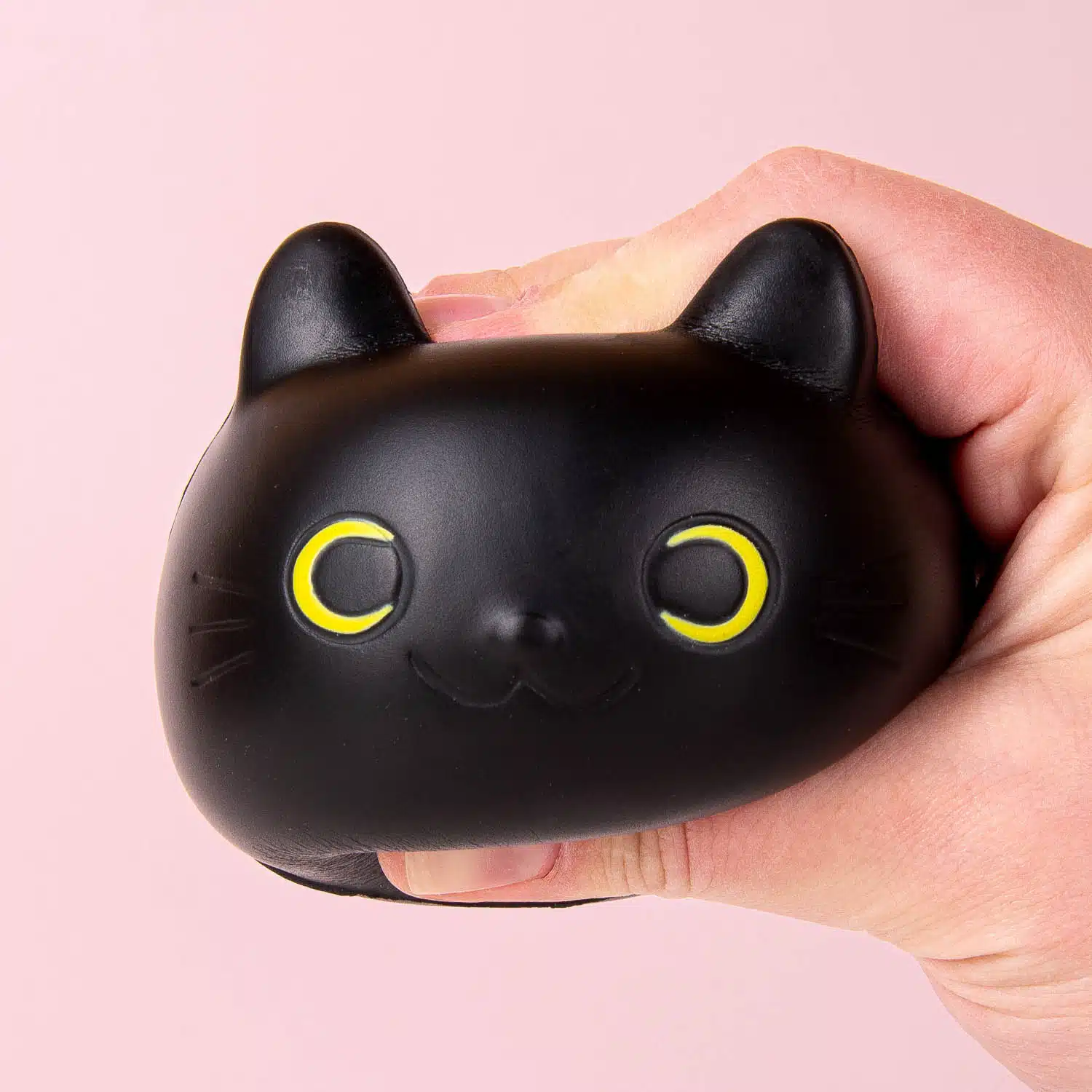 Zwarte kat stressbal