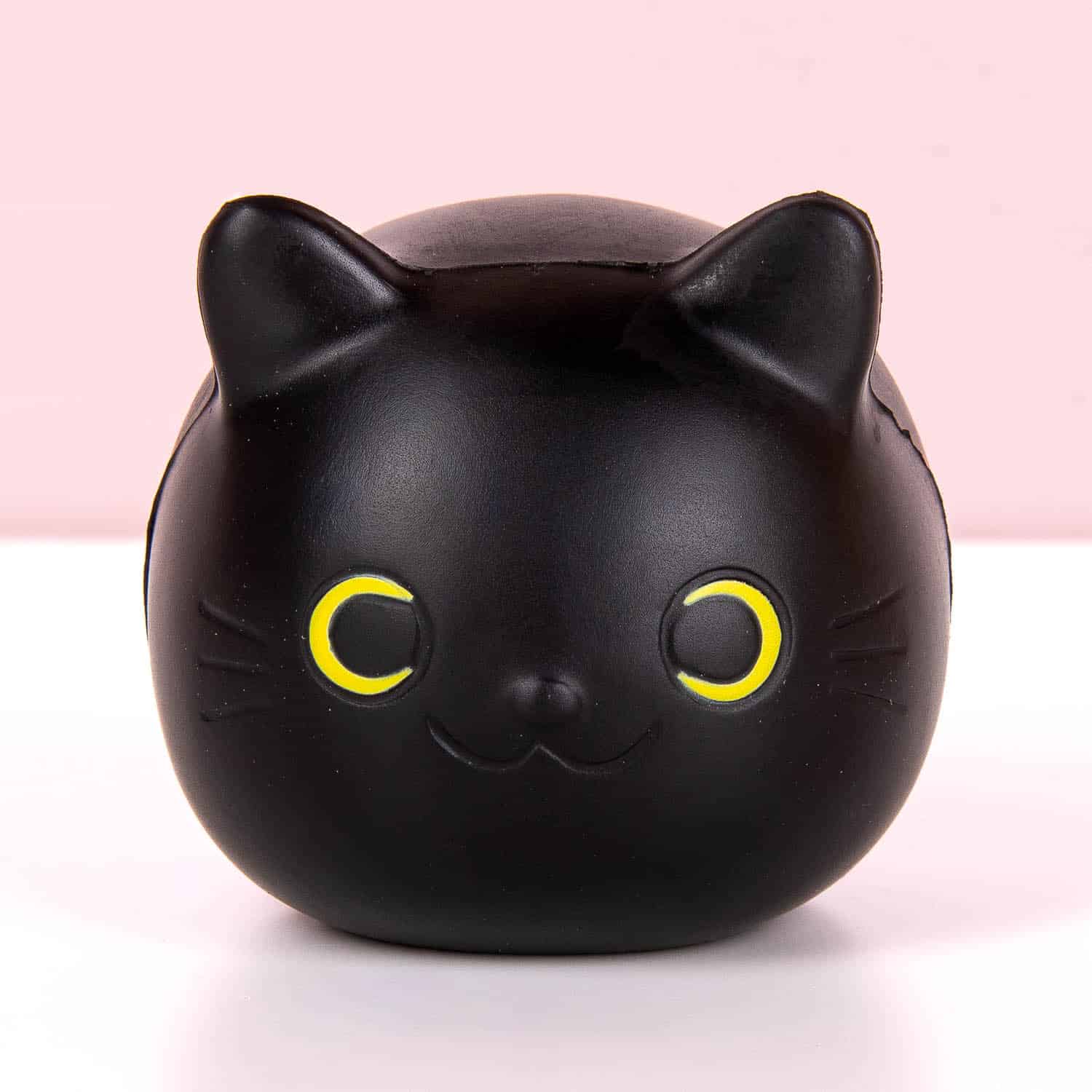 Zwarte kat stressbal