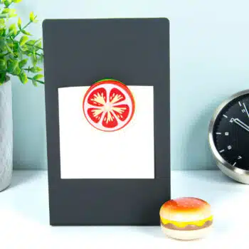 Hamburger magneten (set van 4)