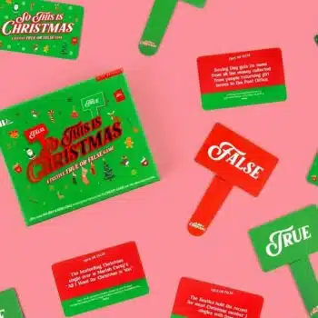 So This is Christmas kaartspel