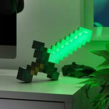 Minecraft Diamanten zwaard lamp