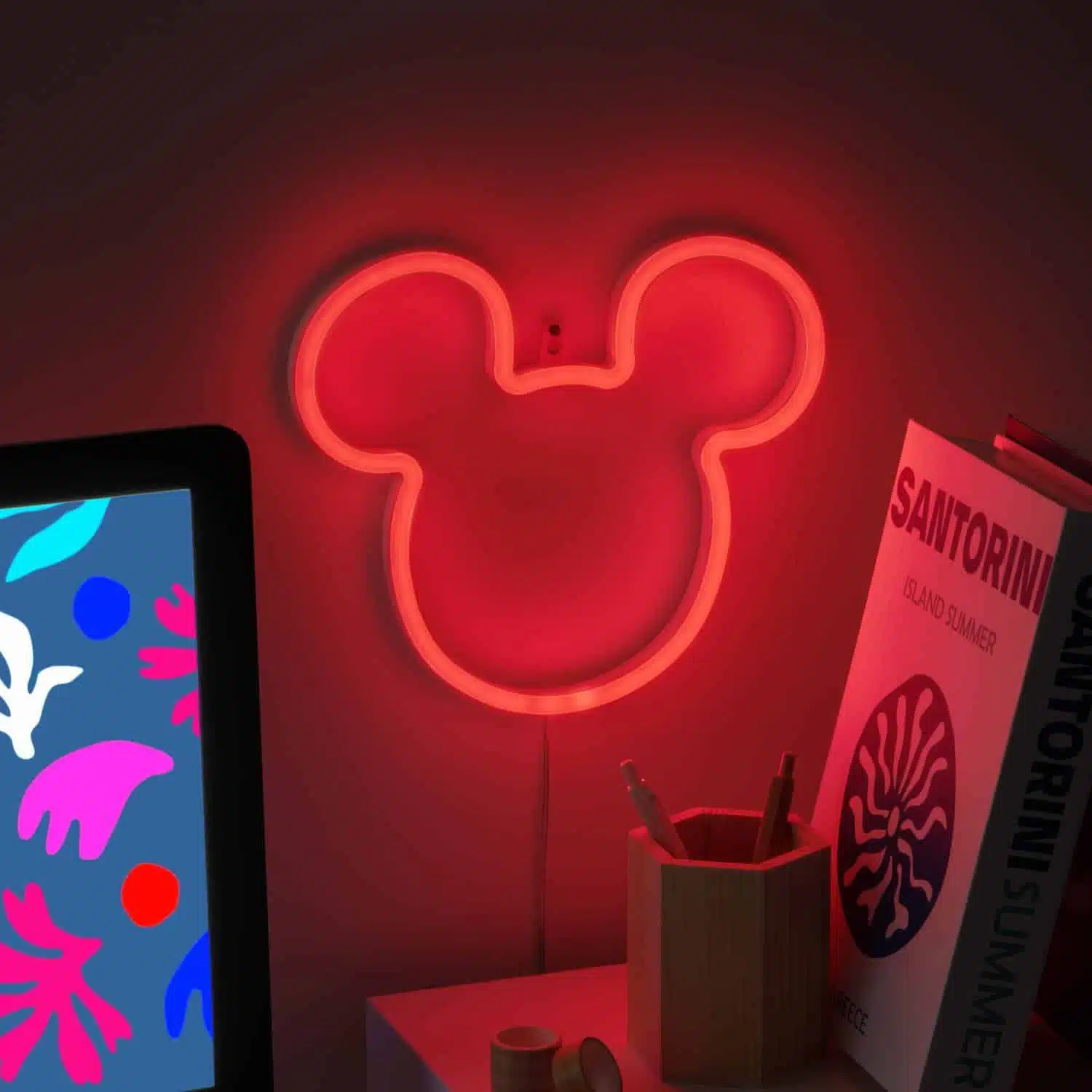 Disney Mickey Mouse Neon muurlamp