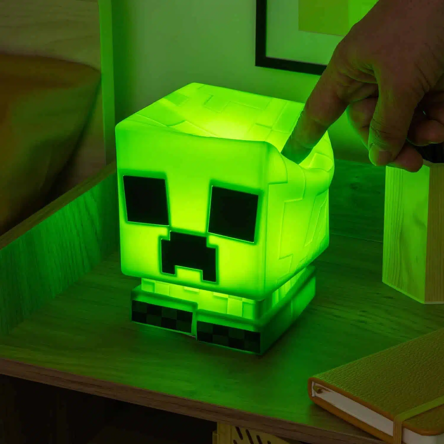 Minecraft Creeper siliconen nachtlampje