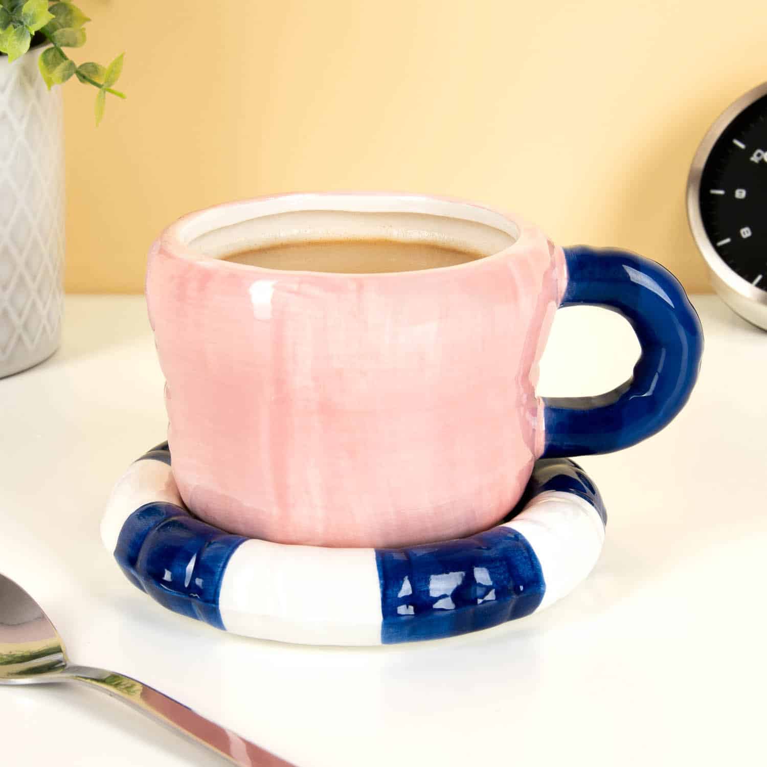 Reddingsboei mok - Blauw