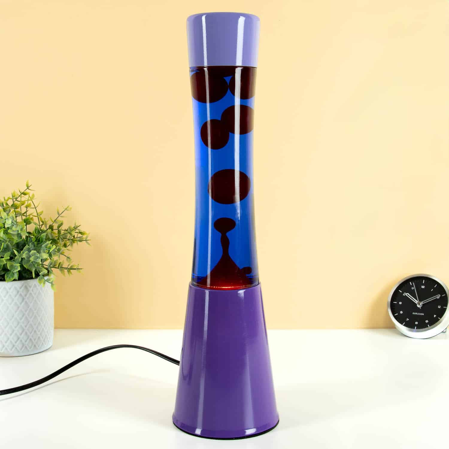 Lavalamp paars gradient