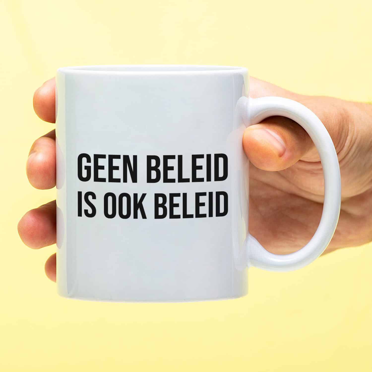 Mok Geen beleid is ook beleid
