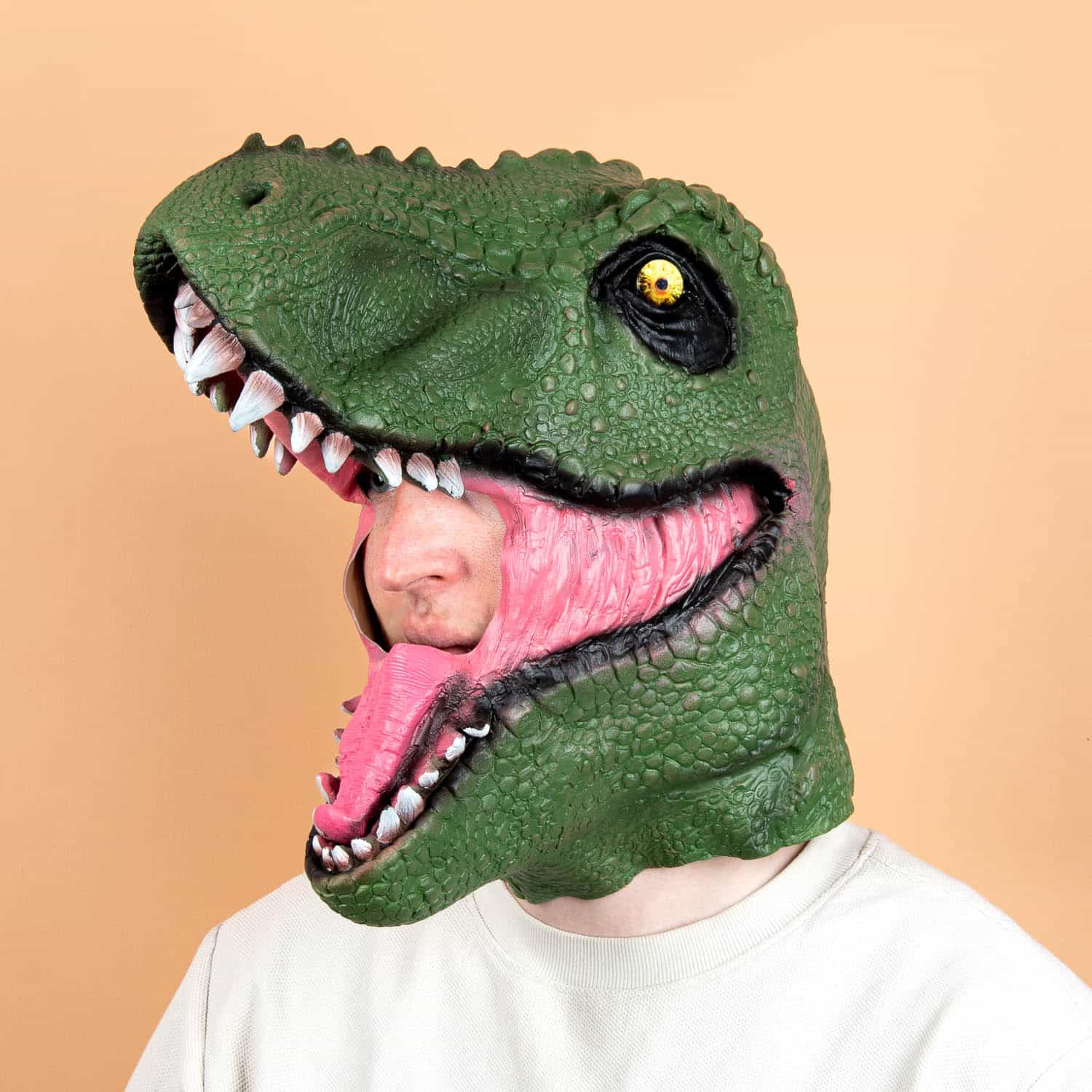 Realistisch dinosaurus masker