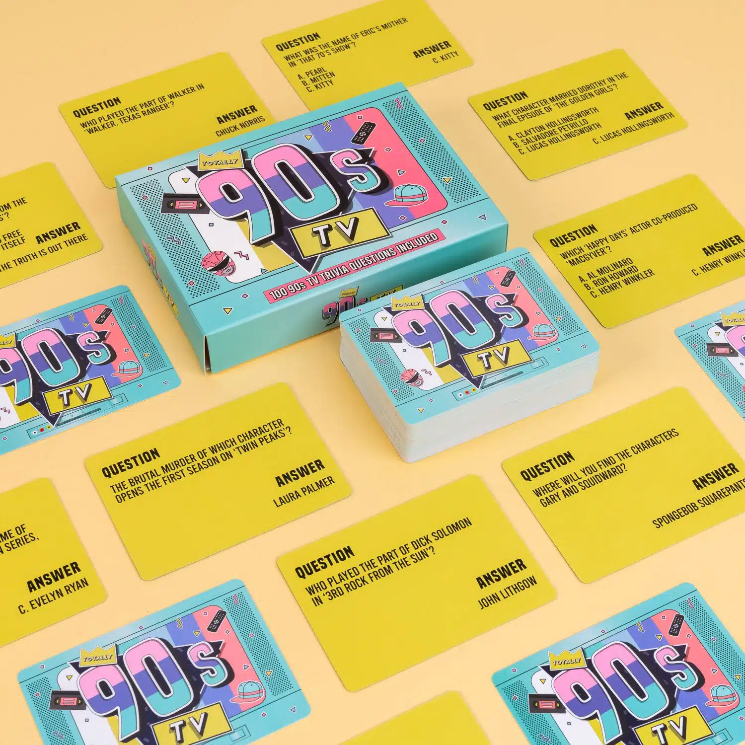 90s trivia spel - TV