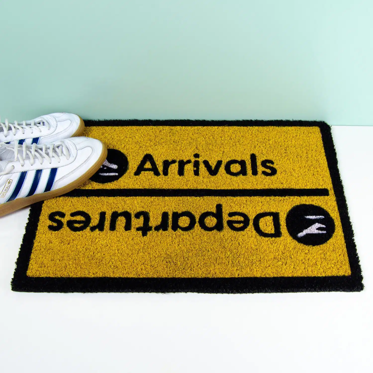 Arrivals Departures deurmat
