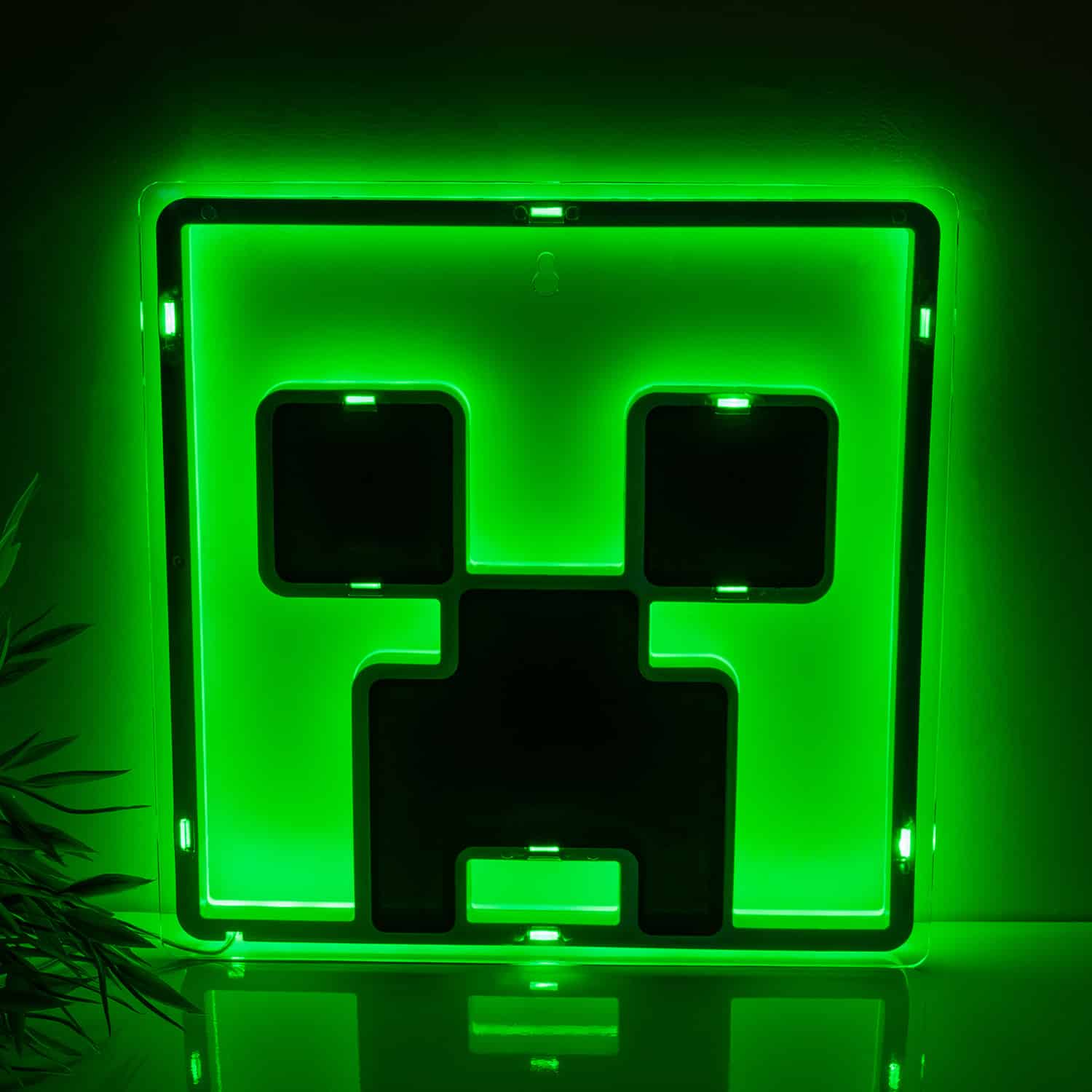 Minecraft Creeper muurlamp