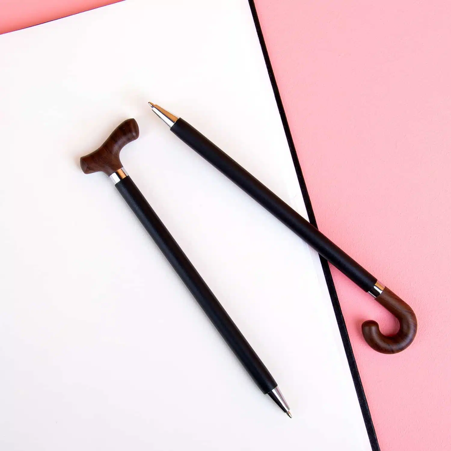 Wandelstok pennen (set van 2)