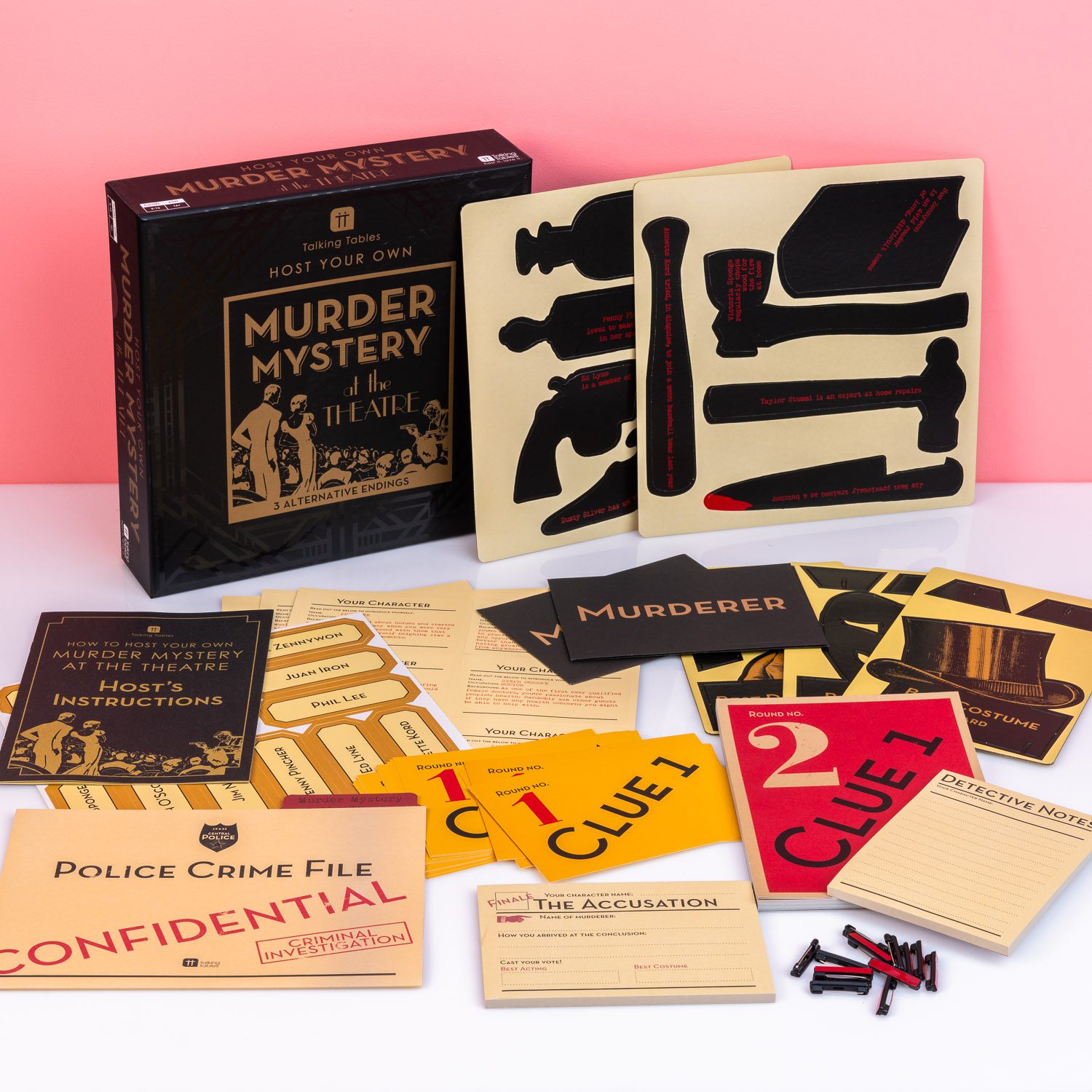 Host Your Own Murder Mystery spel