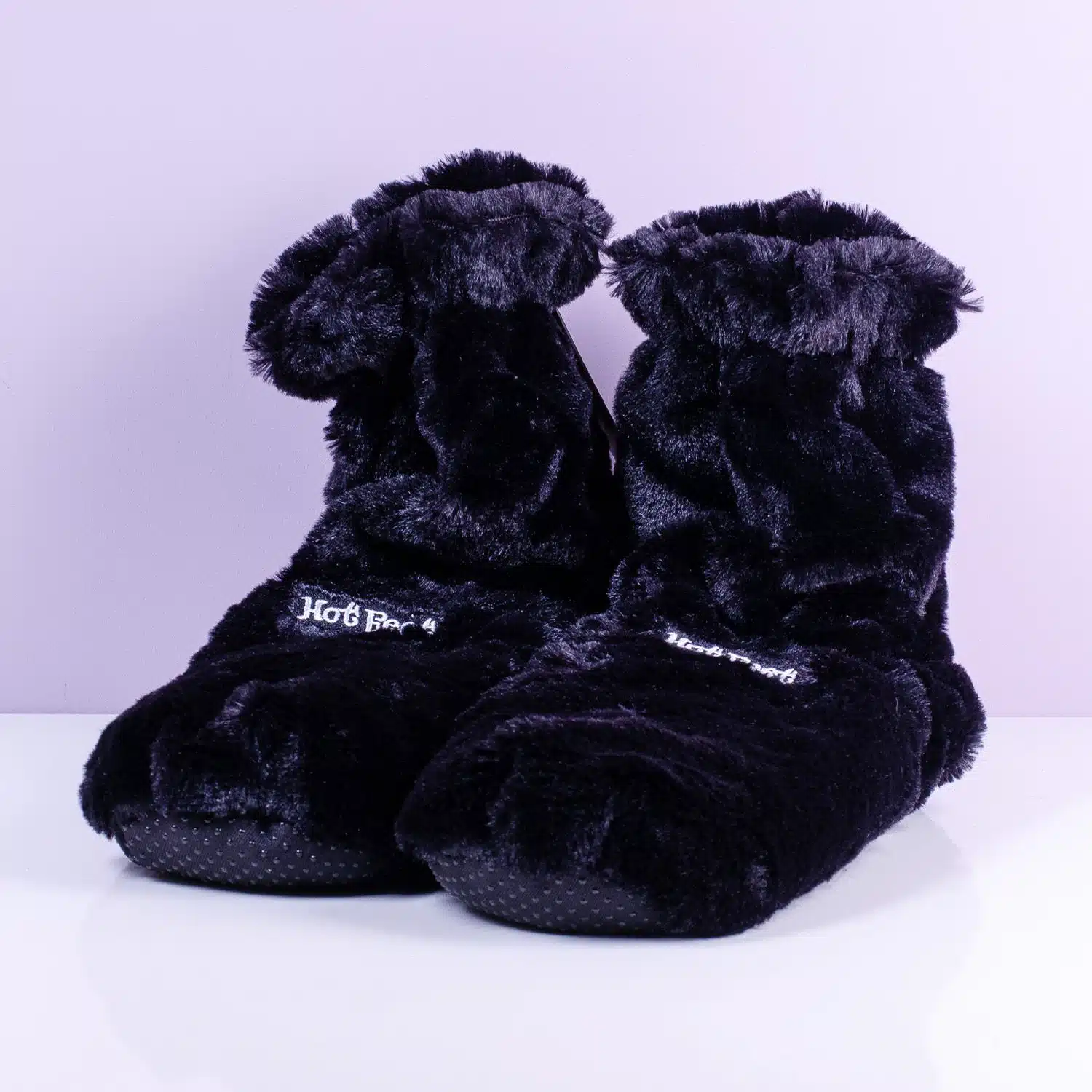 Hot Feet magnetron sloffen - Hoog/zwart