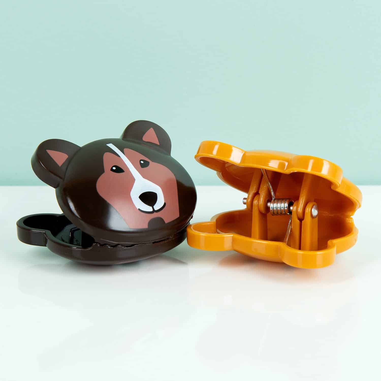 Hond bag clips (set van 6)