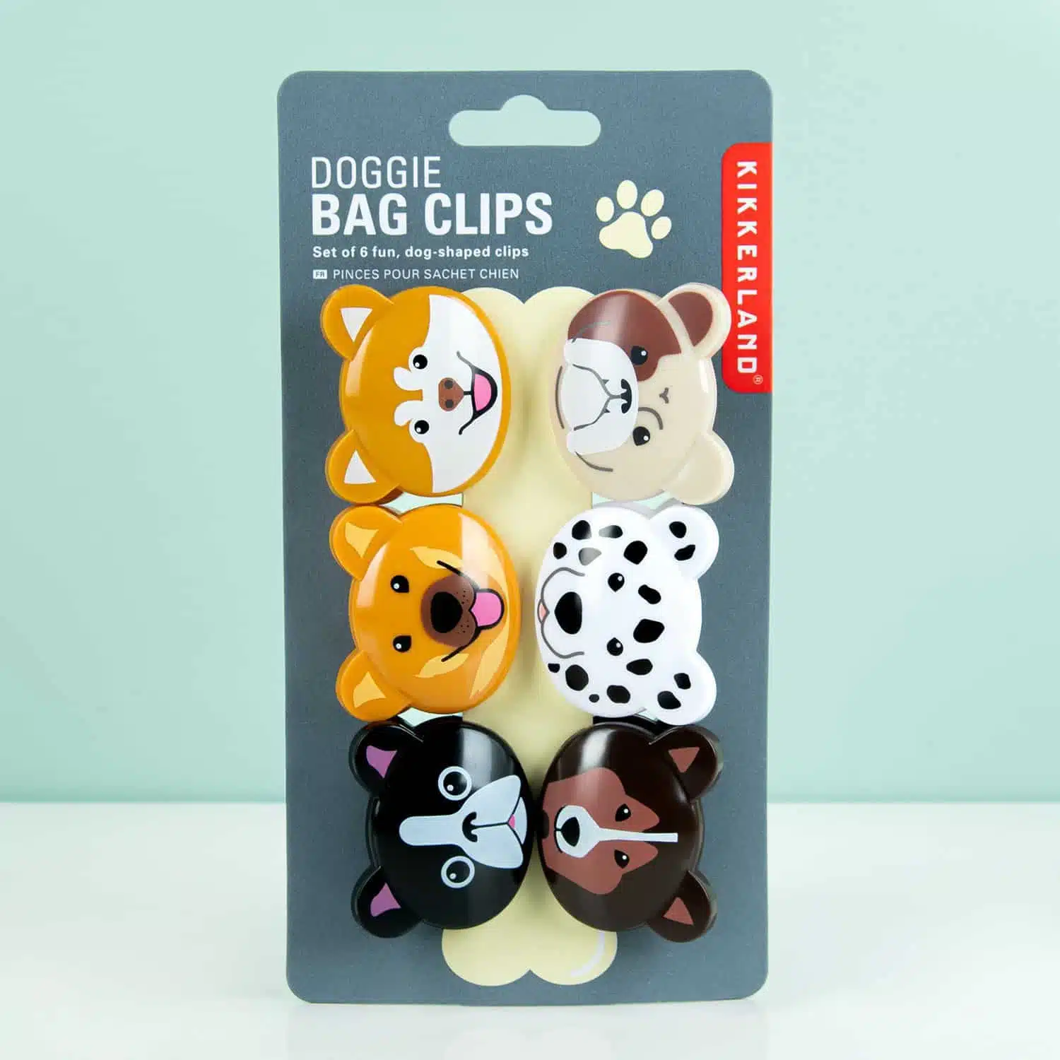 Hond bag clips (set van 6)