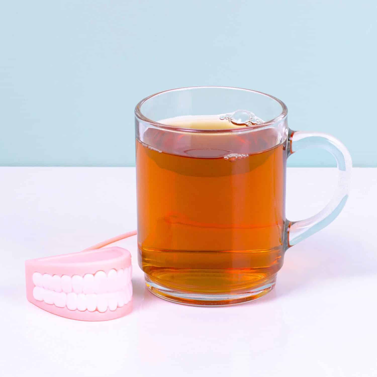 Kunstgebit tea infuser