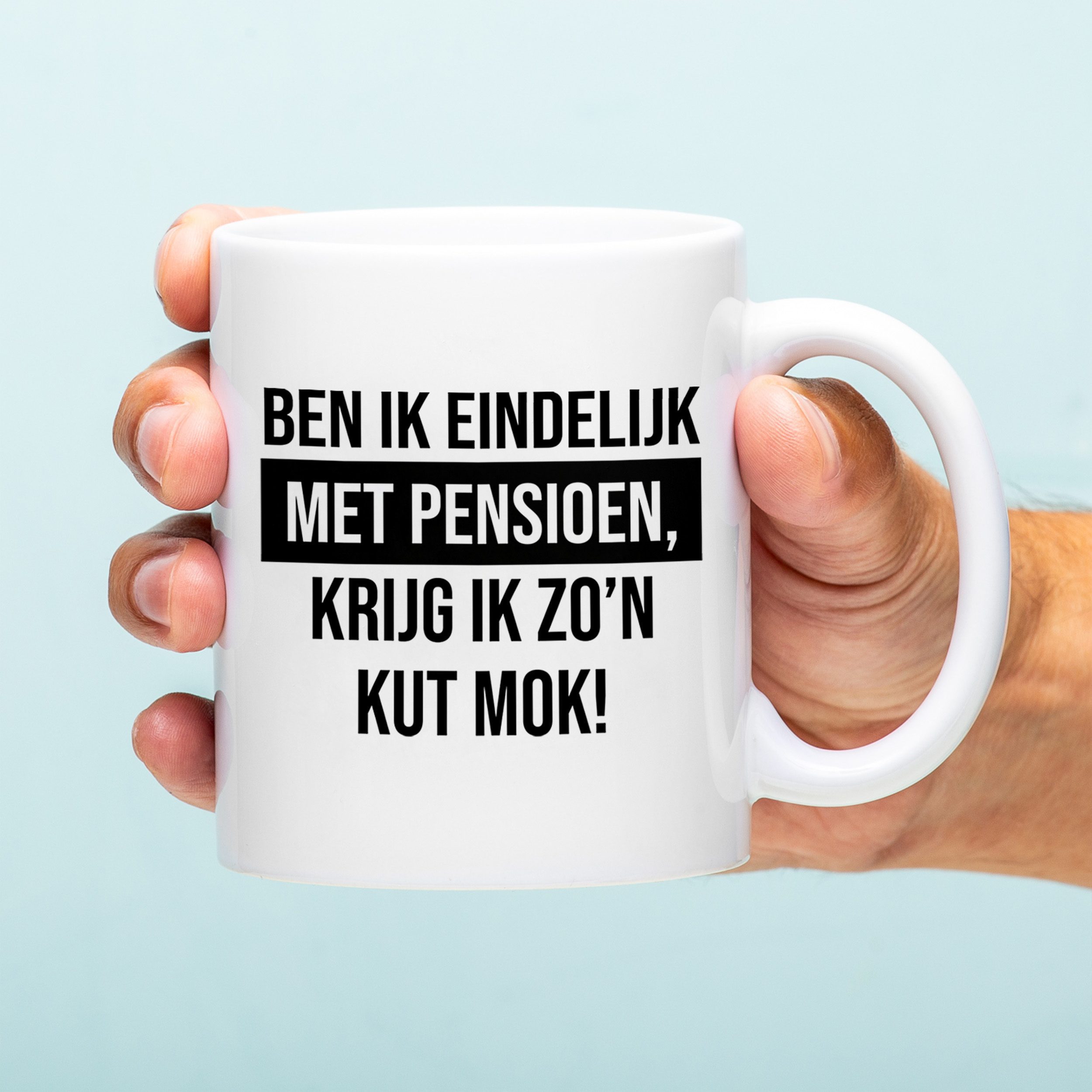 Mok Ben ik eindelijk met pensioen