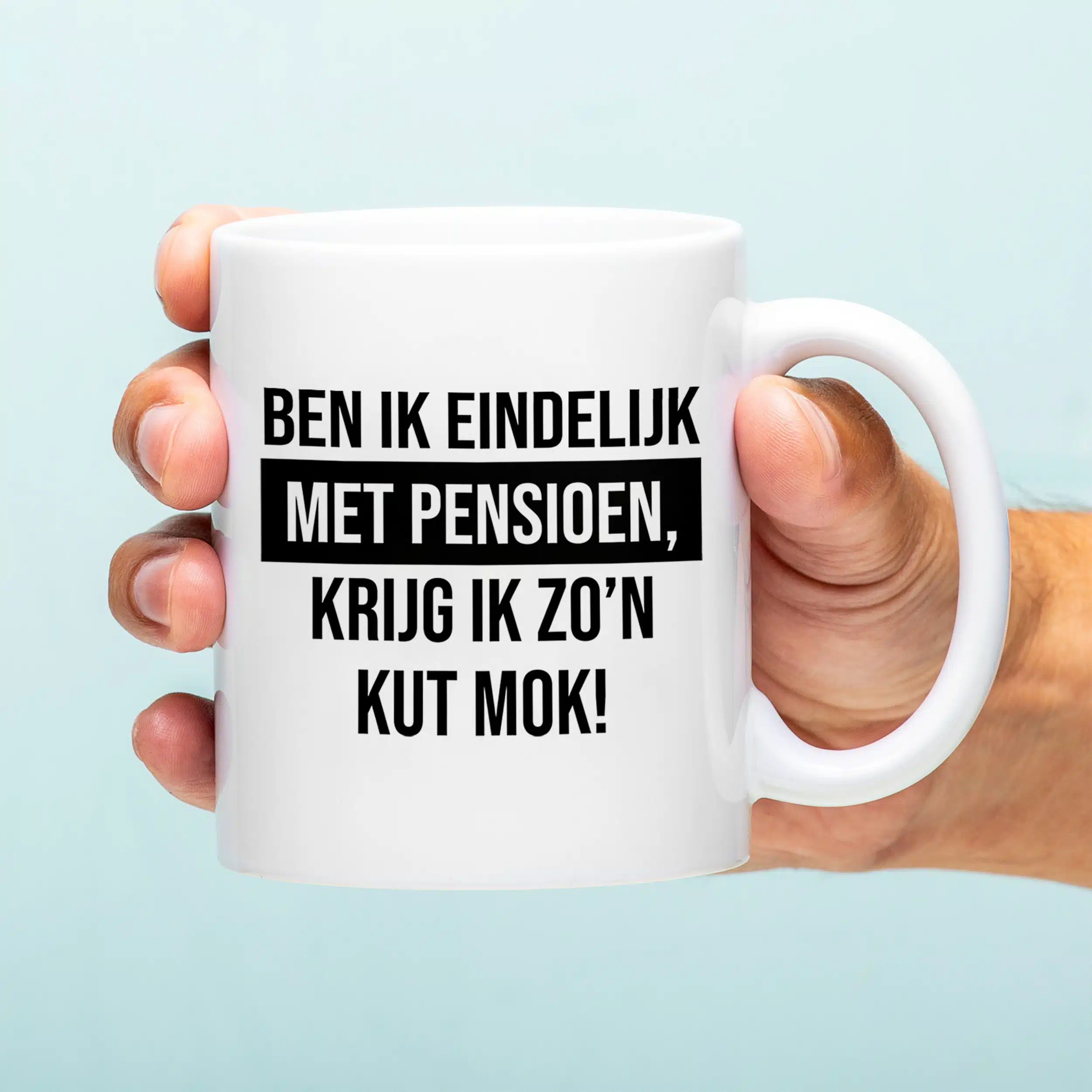 Mok Ben ik eindelijk met pensioen