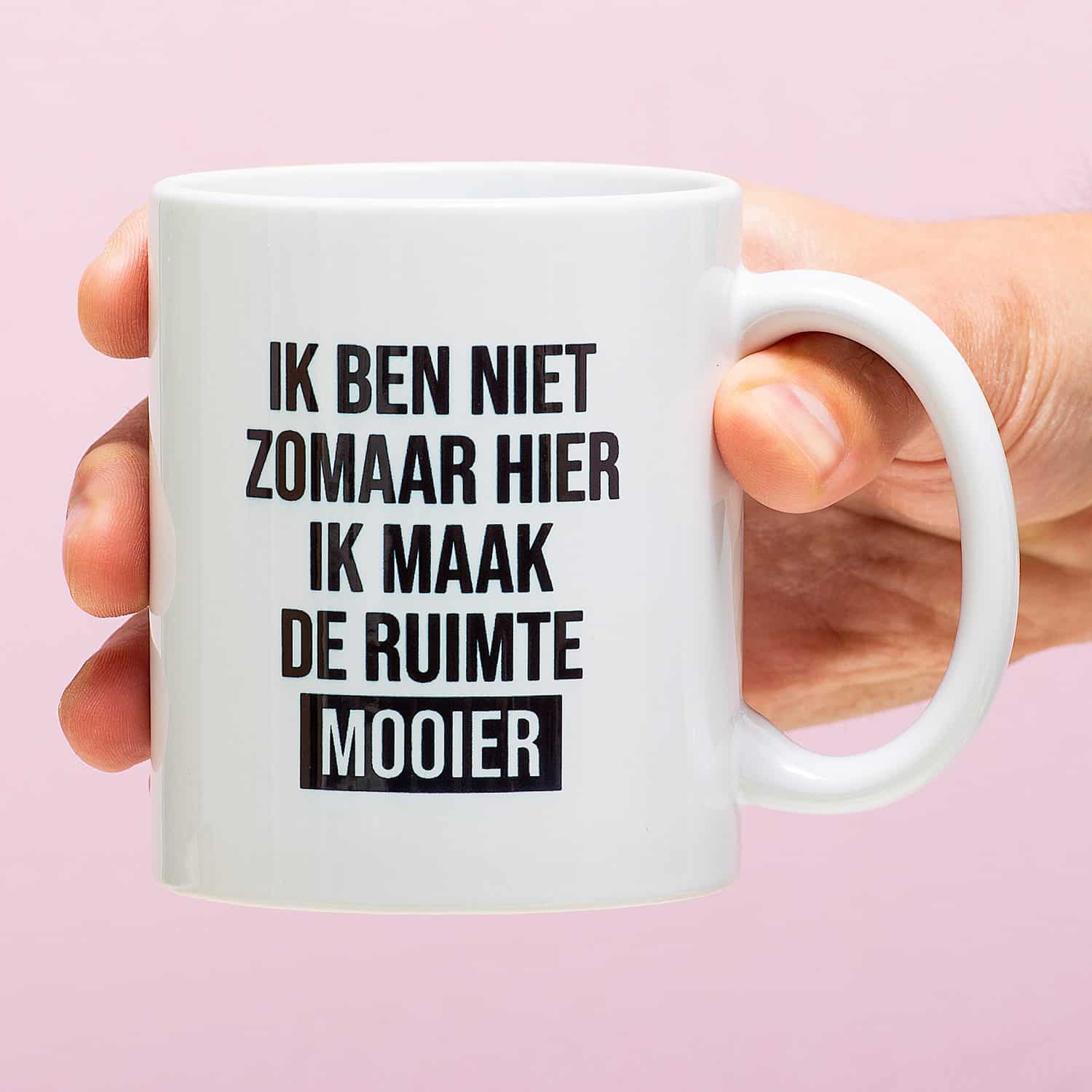 Mok Ik maak de ruimte mooier