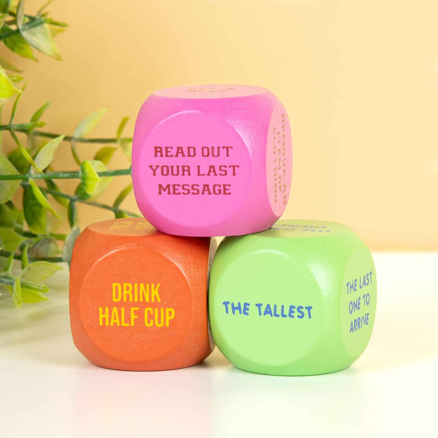 Drankspel dobbelsteenset