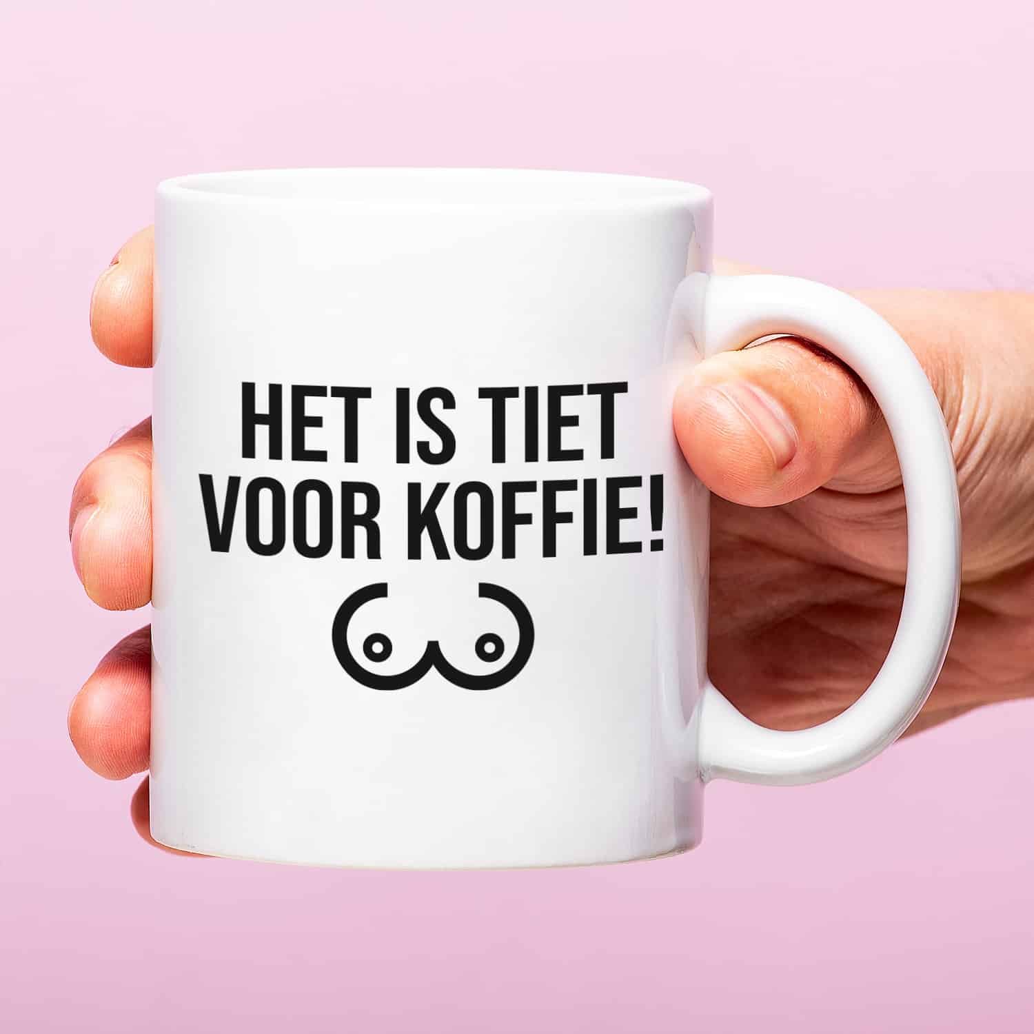 Mok Het is tiet voor koffie!