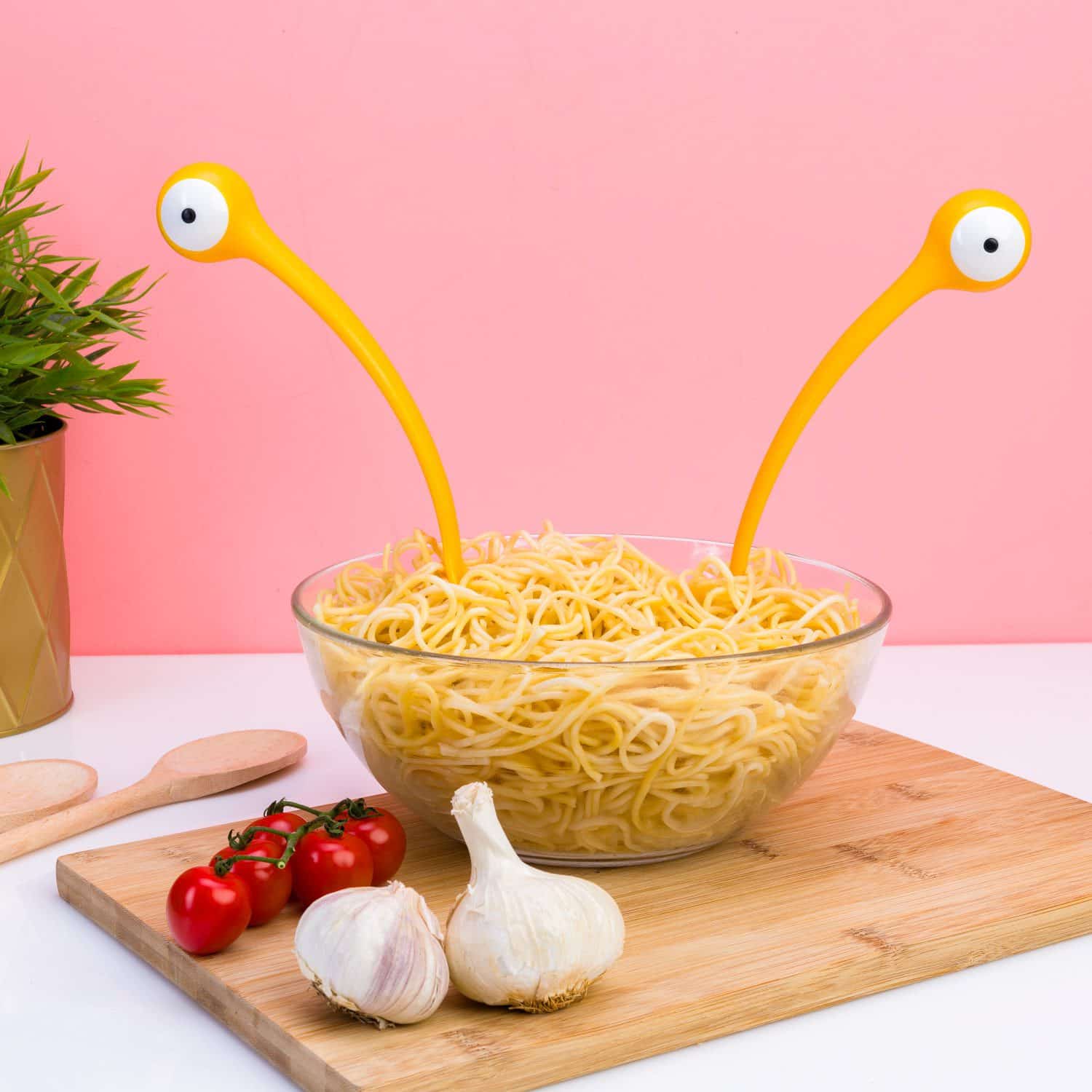 Pasta monsters opscheplepels (set van 2)