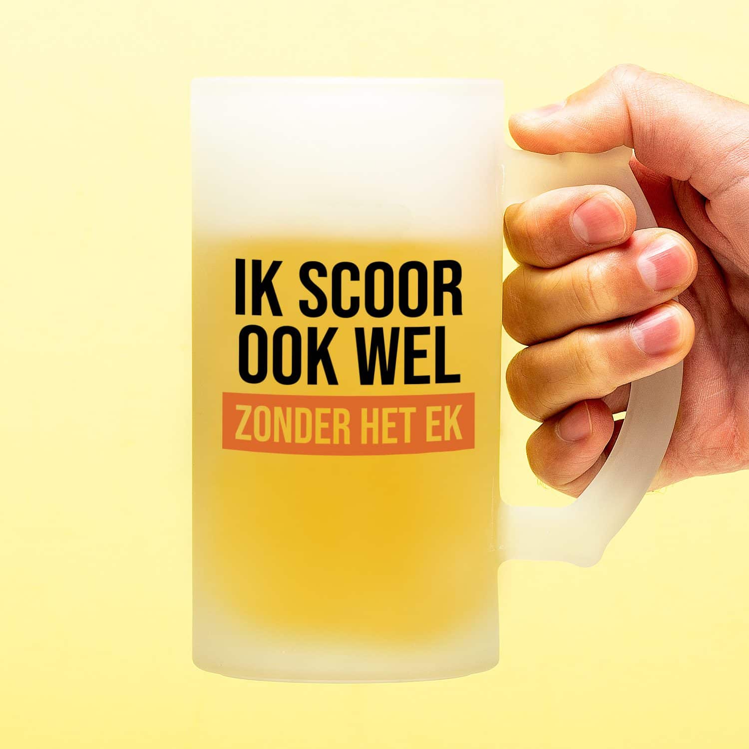 Bierpul Ik scoor ook wel zonder het EK