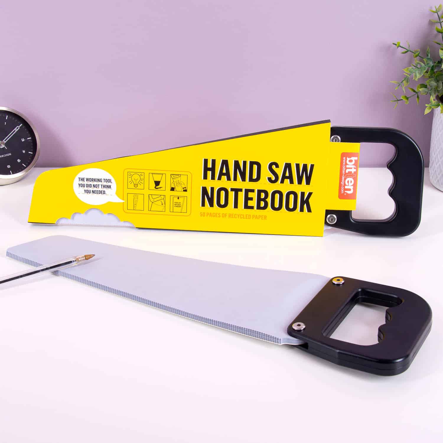 Handzaag notitieboek