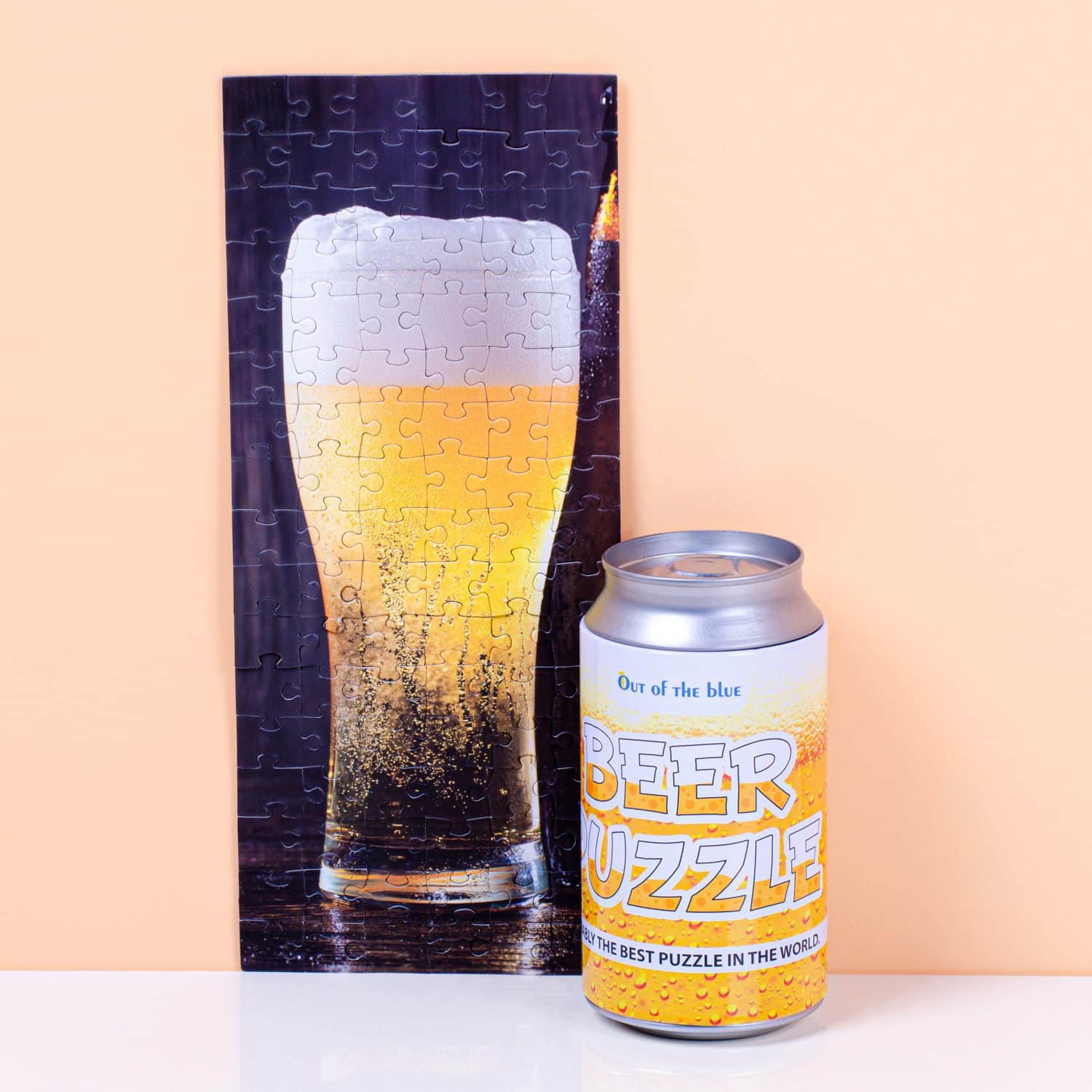 Bierpuzzel in blik (102 stukjes)