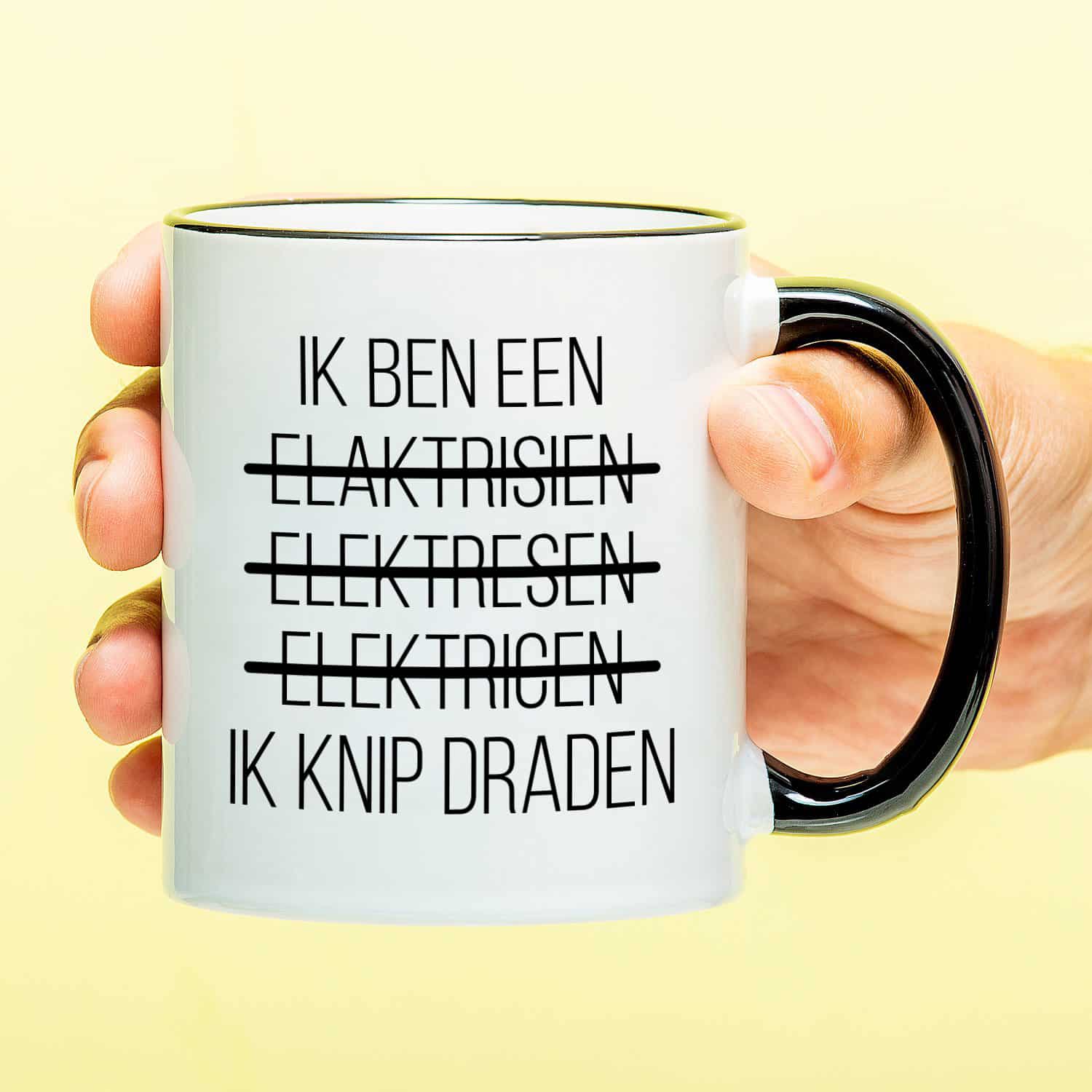 Mok Ik ben een elektricien