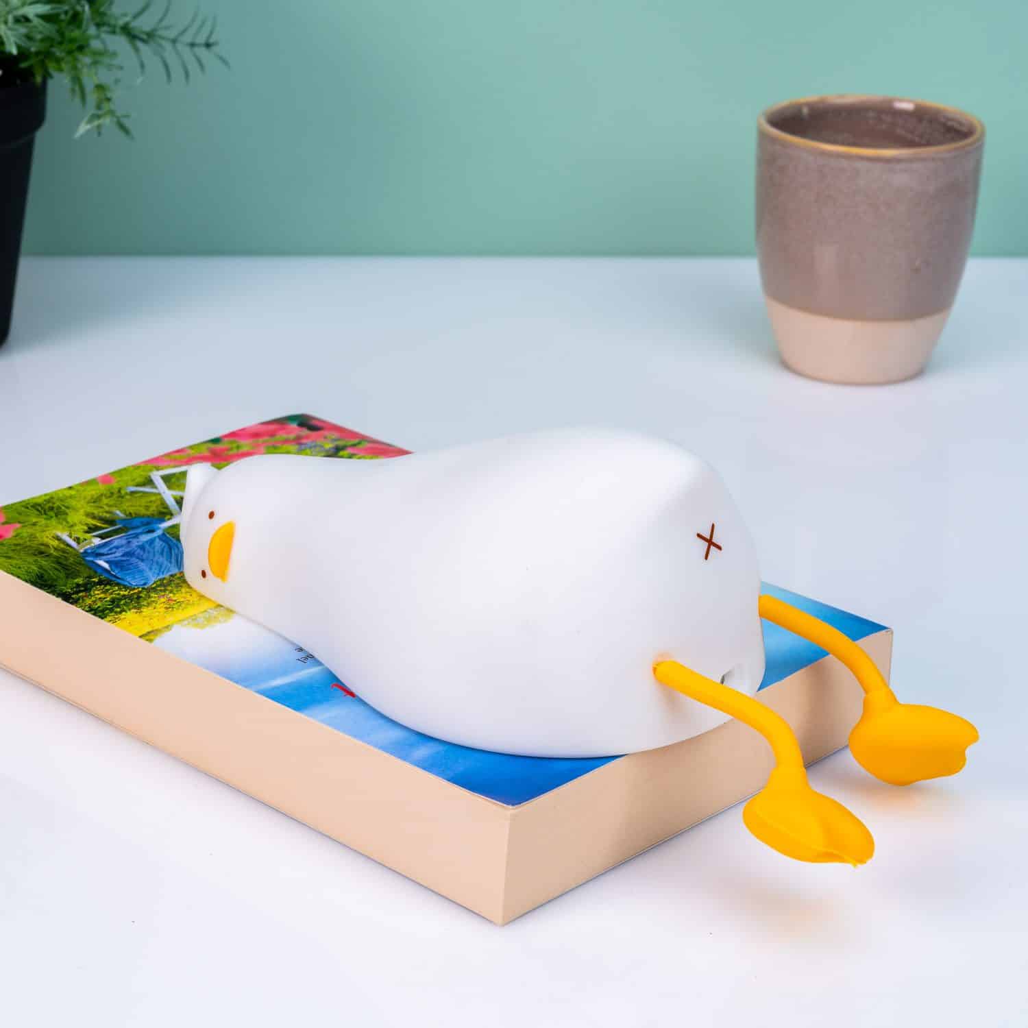 Slapend eendje nachtlampje