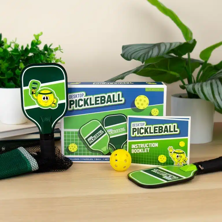 Pickleball voor op je bureau