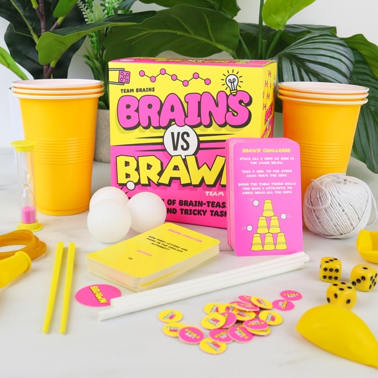 Brains vs Brawn spel
