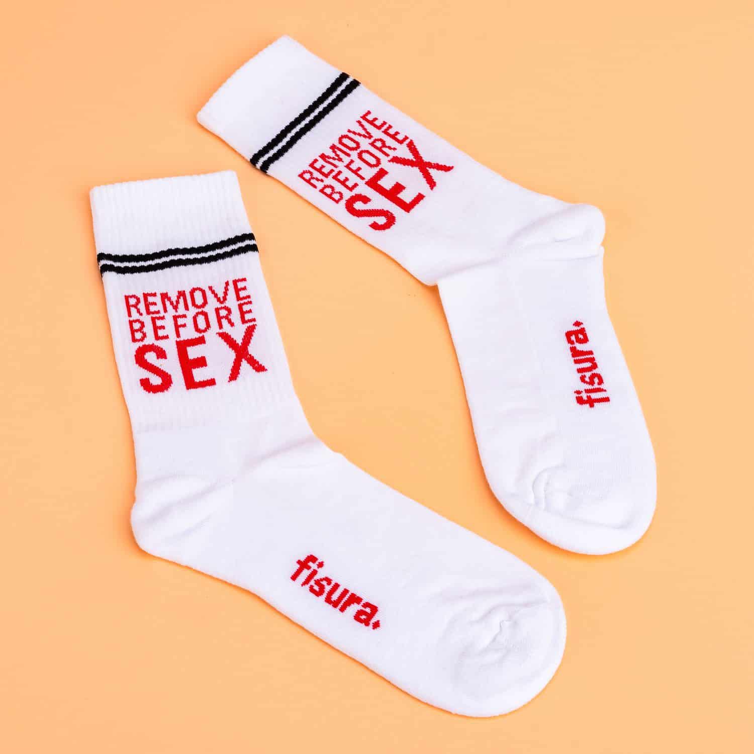 Remove Before Sex sokken