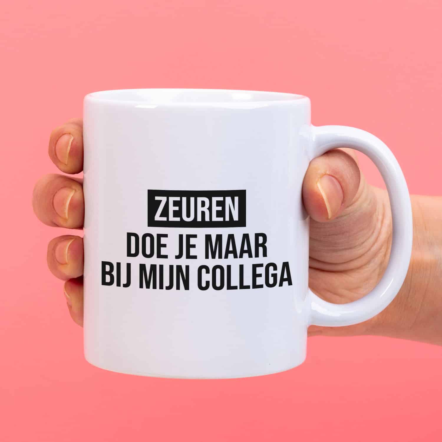 Mok Zeuren doe je maar bij mijn collega