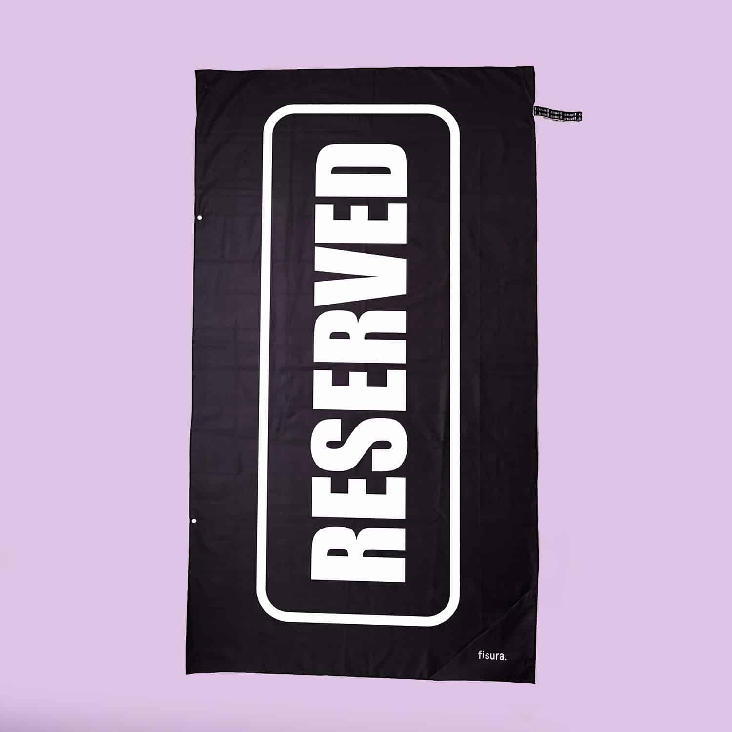 Reserved strandlaken