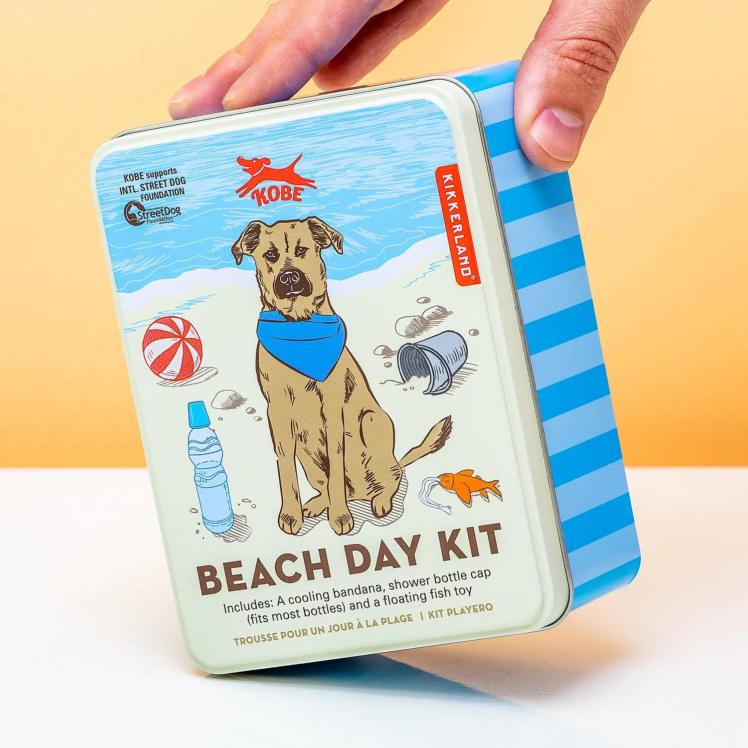Stranddag kit voor honden