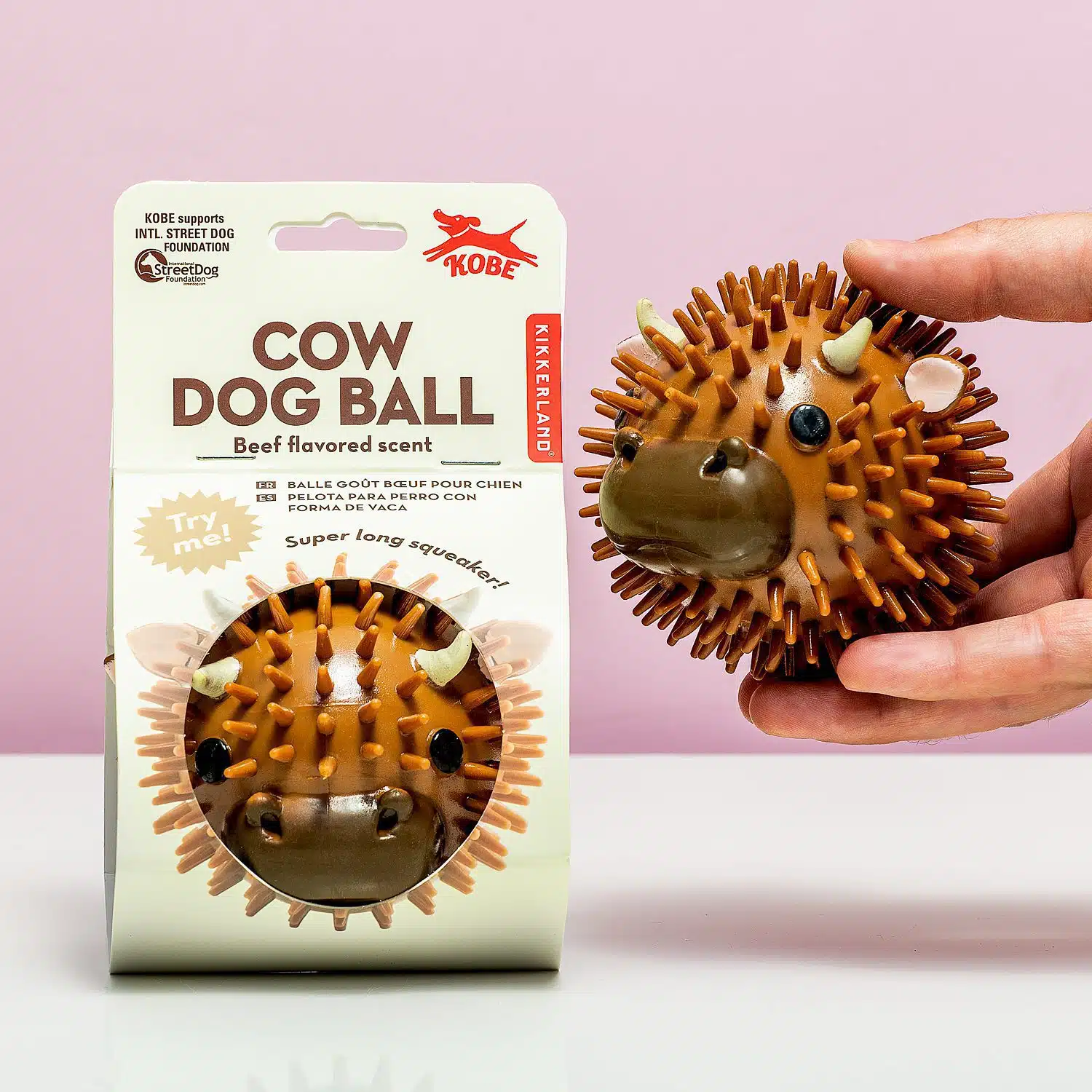 Piepbal voor hond met geur